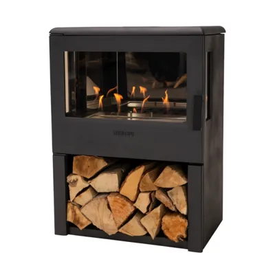 Nobel 75 - Vrijstaande bio-ethanolkachel in gietijzer