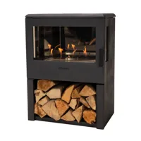 Nobel 75 - Vrijstaande bio-ethanolkachel in gietijzer