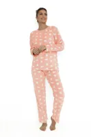 Cocodream fleece pyjama dames - Cats - Warme winter pyjama