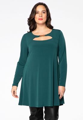 Yoek Tuniek wide bottom | Groen | Maat 42/44