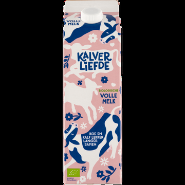 Kalverliefde Biologische Volle Melk 1 L bij Jumbo
