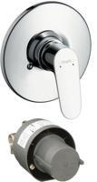 Hansgrohe Focus douchemengkraan complete set inbouw, chroom