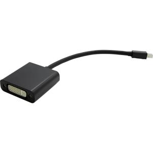 Value 12.99.3128 DisplayPort-kabel Mini-displayport / DVI Adapterkabel Mini DisplayPort-stekker, DVI-D 24+1-polige bus 0.15 m Zwart