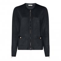 micha - Blauw | Dames | Vest | Blauw | XL | regular | Kamst mode