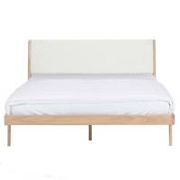 Gazzda Fawn bed 160x200 cotton webbing white