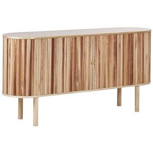 Beliani - MANARA - Dressoir - Lichthout - Paulowniahout