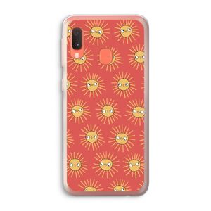Zon: Samsung Galaxy A20e Transparant Hoesje