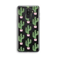 Cactus Lover: Samsung Galaxy J8 (2018) Transparant Hoesje