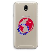 Run The World: Samsung Galaxy J7 (2017) Transparant Hoesje Run The World: Samsung Galaxy J7 (2017) Transparant Hoesje