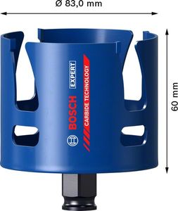 Bosch Accessoires Expert Construction Material gatzaag 83 x 60 mm - 1 stuk(s) - 2608900476