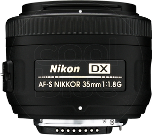 Nikon AF-S DX NIKKOR 35mm f/1.8G SLR Groothoeklens Zwart