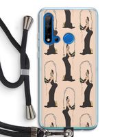 Pop Some Kim: Huawei P20 Lite (2019) Transparant Hoesje met koord