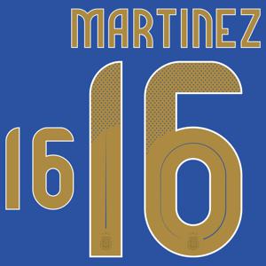 Martinez 16 (Officiële Argentinië Away Bedrukking 2024-2025)