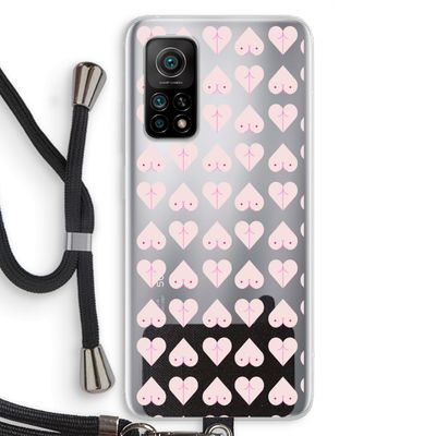 Ass 'n Titties: Xiaomi Mi 10T 5G Transparant Hoesje met koord