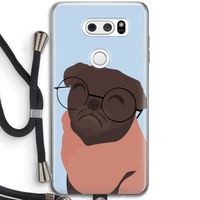 Ludo: LG V30 Transparant Hoesje met koord