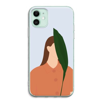 Leaf: iPhone 11 Transparant Hoesje