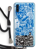 Vexx Mixtape #2: Samsung Galaxy A50 Transparant Hoesje met koord