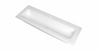 Wastafel INK Reflekt 1200x400x15 mm Mat wit 3407741