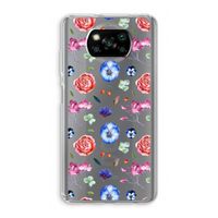 Bloemetjes: Xiaomi Poco X3 NFC Transparant Hoesje