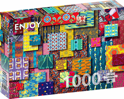 Designer Patterns 4 Puzzel 1000 Stukjes