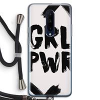 Girl Power #2: OnePlus 7 Pro Transparant Hoesje met koord