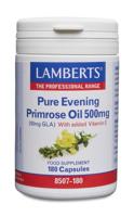 Lamberts Teunisbloemolie 500mg (pure evening primrose oil)