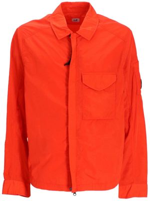 C.P. Company veste zippée à détail de lentille siganture - Rouge