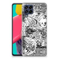 Silicone Back Case Samsung Galaxy M53 Skulls Angel - thumbnail