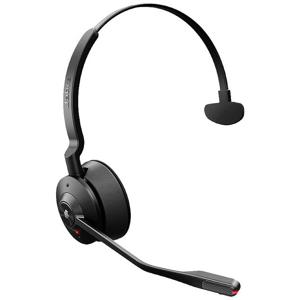 Jabra Engage 55 On Ear headset Telefoon DECT Mono Zwart Incl. oplaad- en dockingstation, Volumeregeling, Microfoon uitschakelbaar (mute)