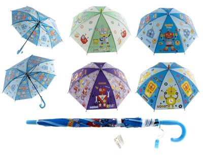 Paraplu Robot 65cm 4 assorti Paraplu Robot 65cm 4 assorti