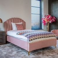 Richmond Bed Belmond Velvet, 120 x 200cm