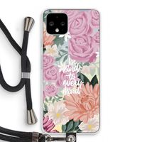 Kindness matters: Pixel 4 Transparant Hoesje met koord