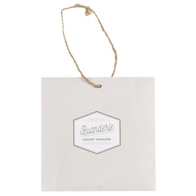 Geurzakje - linnen geur - beige - papier - geurzakjes - voor kledingkast Geurzakje - linnen geur - beige - papier - geurzakjes - voor kledingkast