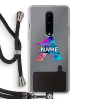 Abstract Spectrum: OnePlus 8 Transparant Hoesje met koord Abstract Spectrum: OnePlus 8 Transparant Hoesje met koord
