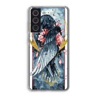Golden Raven: Samsung Galaxy S21 FE Transparant Hoesje