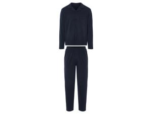 LIVERGY Heren pyjama (Blauw, L)