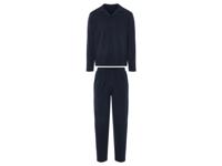 LIVERGY Heren pyjama (Blauw, L)