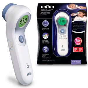 Braun Ntf 3000WE No Touch Voorhoofdthermometer