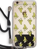 Bananas: iPhone 6 PLUS / 6S PLUS Transparant Hoesje met koord