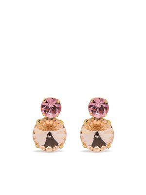 Jennifer Behr boucle d'oreille Myrla sertie de cristaux