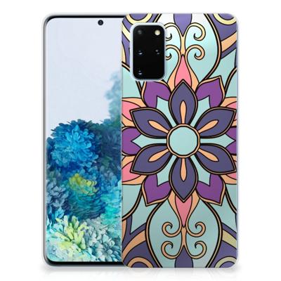 Samsung Galaxy S20 Plus | TPU Case | Purple Flower