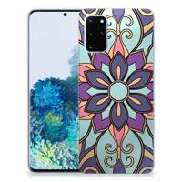 Samsung Galaxy S20 Plus | TPU Case | Purple Flower