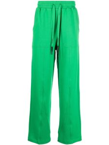 STYLAND pantalon rayée à lien de resserrage - Vert