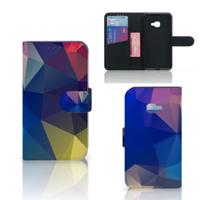 Samsung Galaxy Xcover 4 | Xcover 4s | Book Case | Polygon Dark