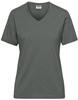 James & Nicholson JN1807 Ladies´ Bio Workwear T-Shirt - /Dark-Grey-(Solid) - XS