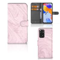 Xiaomi Redmi Note 11 Pro 5G/4G | Bookcase | Marble Pink - Origineel Cadeau Vriendin