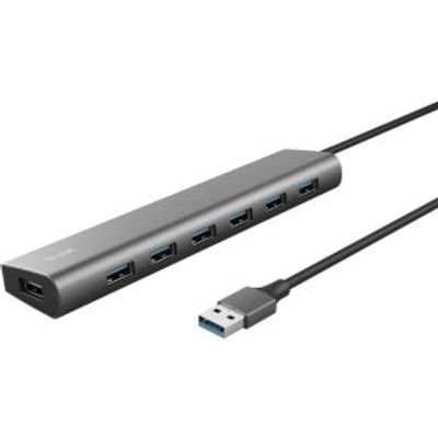 Trust Halyx 7-Port Mini USB Hub Aluminium