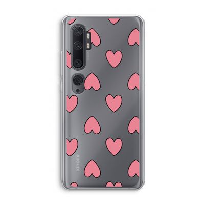 Ondersteboven verliefd: Xiaomi Mi Note 10 Transparant Hoesje