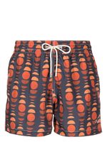 Arrels Barcelona graphic-print swim shorts - Gris - thumbnail