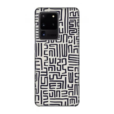 Moroccan Print: Volledig geprint Samsung Galaxy S20 Ultra Hoesje